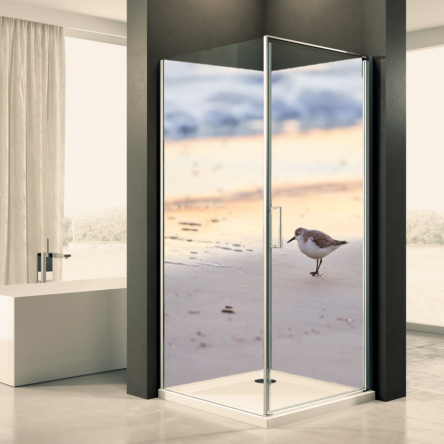 Doucheachterwand Aken Dommotief 0032