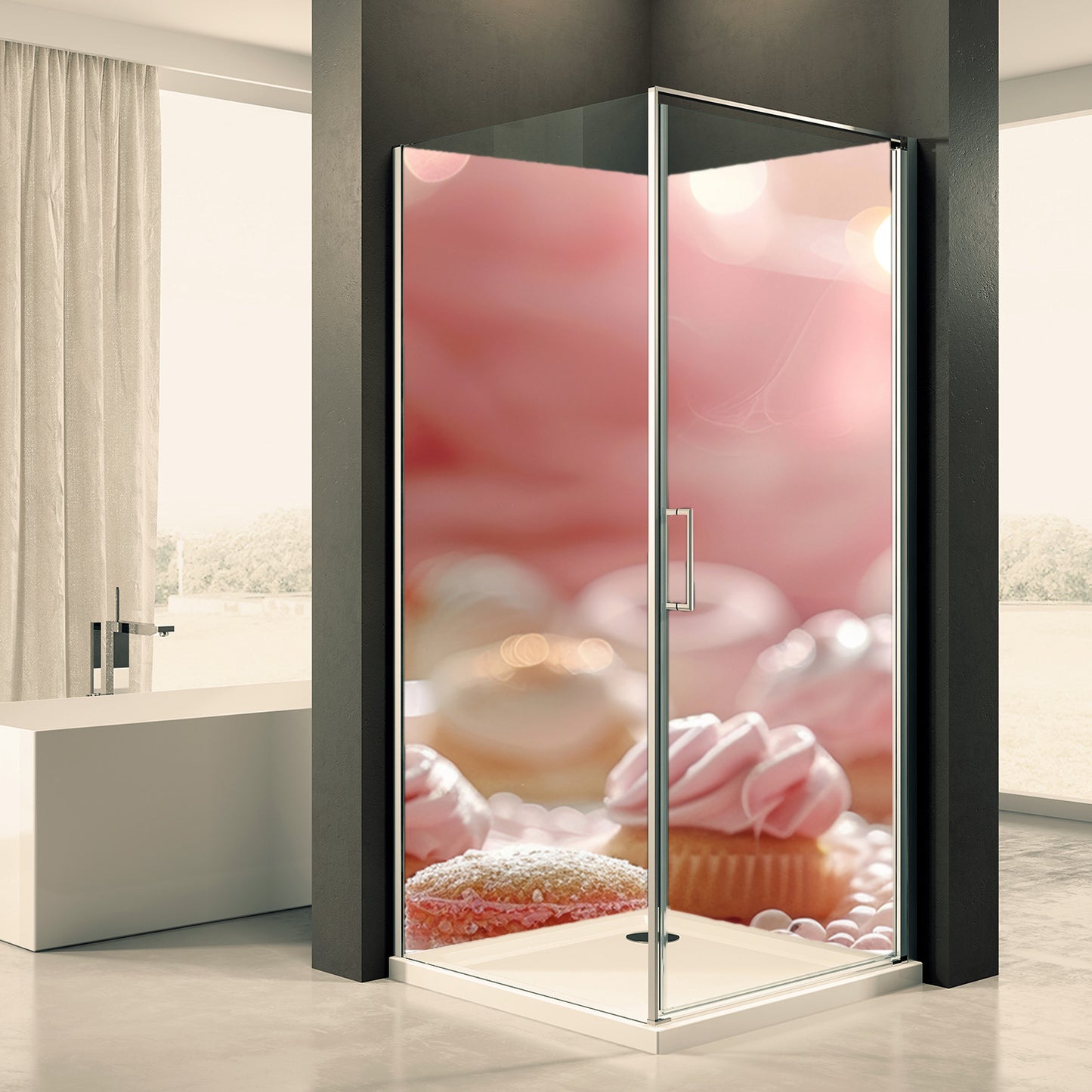 Doucheachterwand Aken Dommotief 0032
