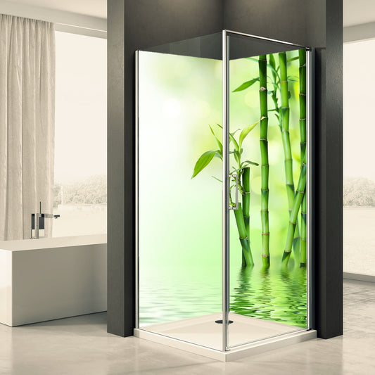 Bamboo shower back wall 2 motif 0031