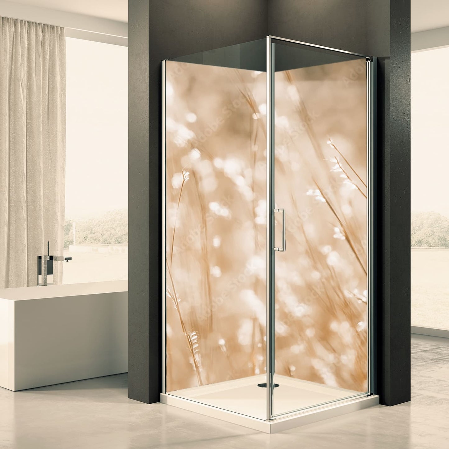 Shower back wall Graeser 2 motif 0187