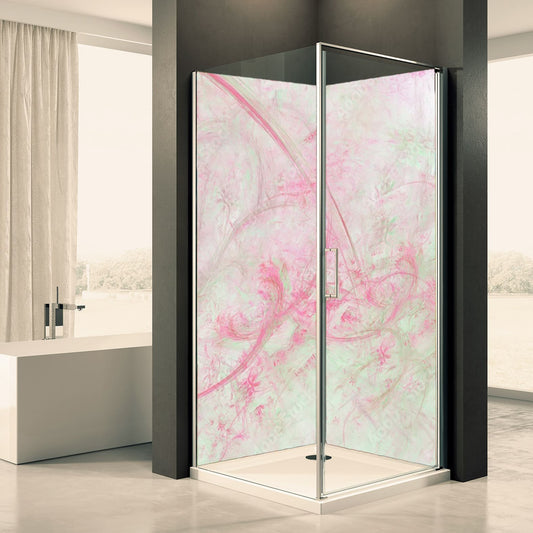 Shower back wall abstract 4 motif 0369