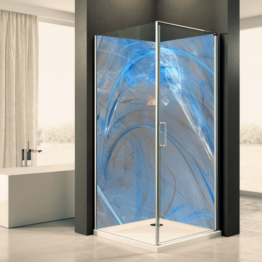 Shower back wall abstract 10 motif 0375