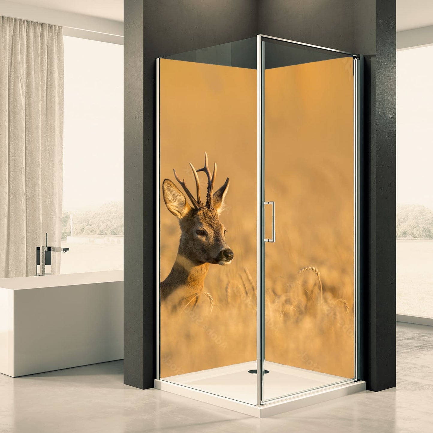 Shower back wall nature 3 motif 0403