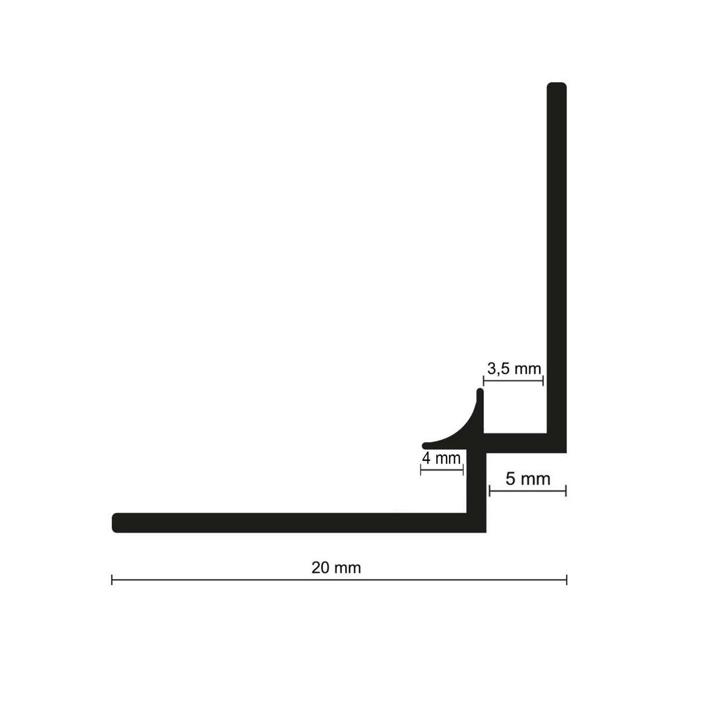 Eckprofil-Innen