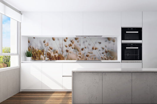 Kitchen back wall grasses 3 motif 0188