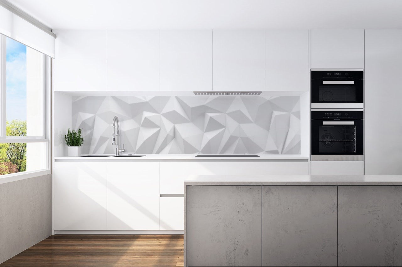 Kitchen back wall Polygon 3 motif 0269