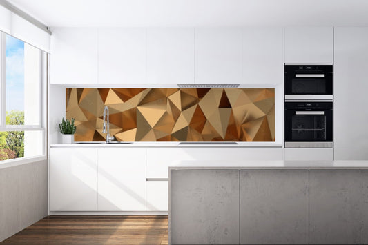 Kitchen back wall Polygon 7 motif 0273