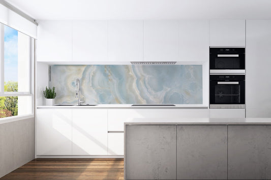 Kitchen back wall marble stone 4 motif 0358