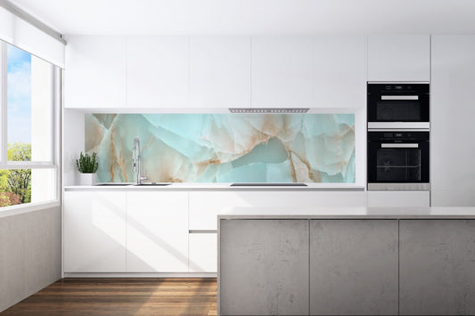 Kitchen back wall marble stone 6 motif 0360