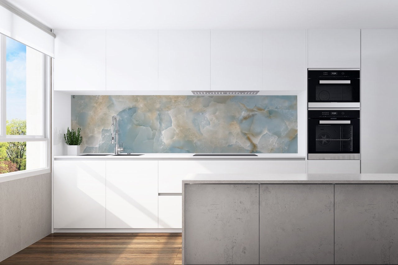 Kitchen back wall marble stone 8 motif 0362