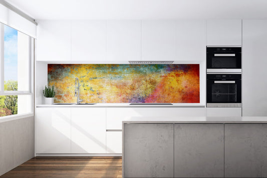 Kitchen back wall abstract 7 motif 0372