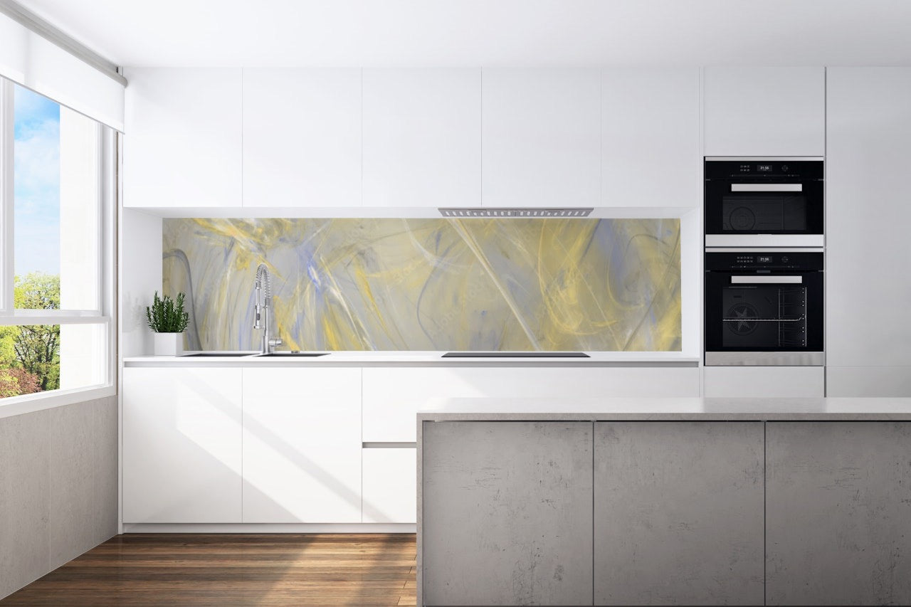 Kitchen back wall abstract 9 motif 0374