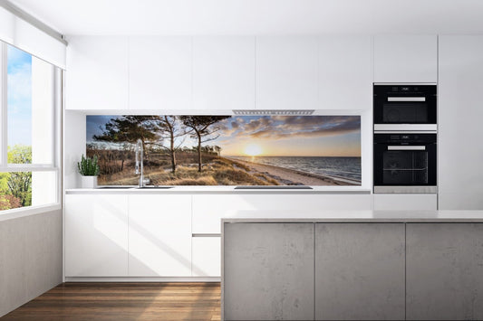 Kitchen back wall nature sea 15 motif 0424