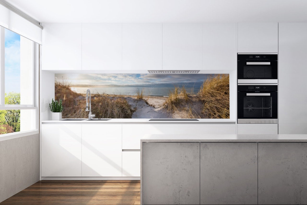 Kitchen back wall nature sea 19 motif 0428