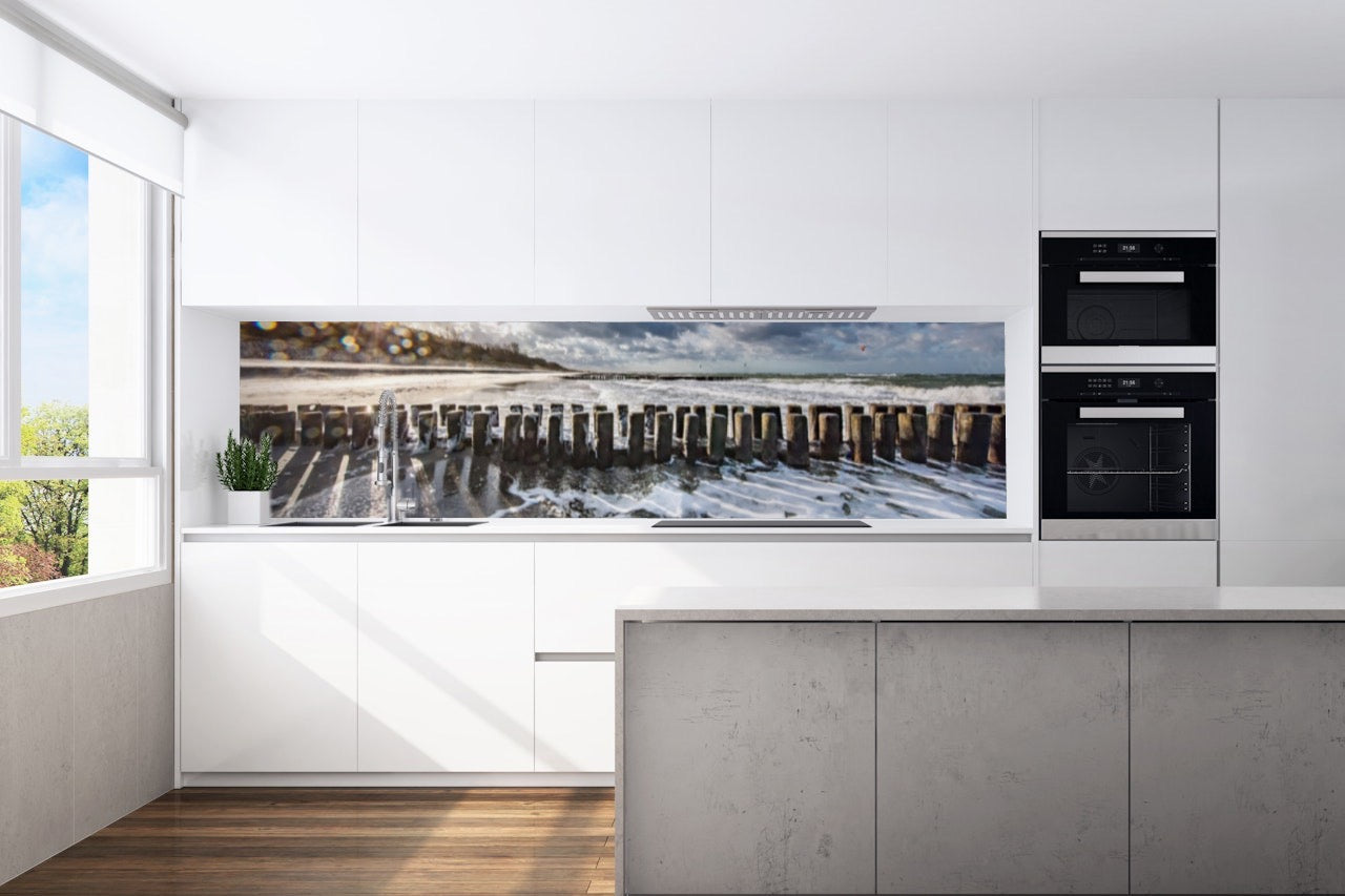 Kitchen back wall nature sea 22 motif 0431