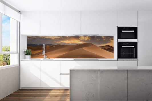 Kitchen back wall desert 2 motif 0454