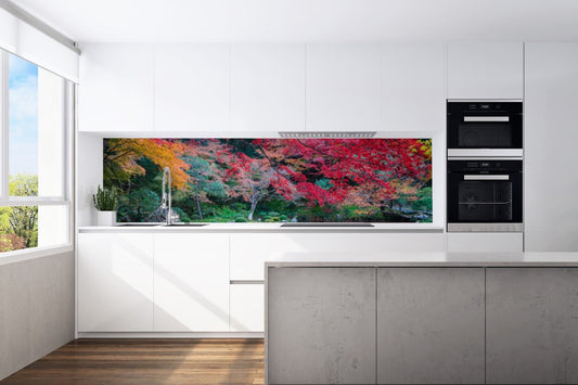 Kitchen back wall Zen garden 8 motif 0466